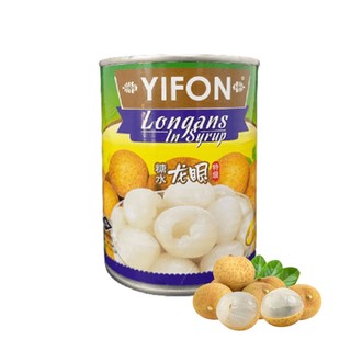 Nhãn ngâm nước đường đóng lon yifon - lon 565g