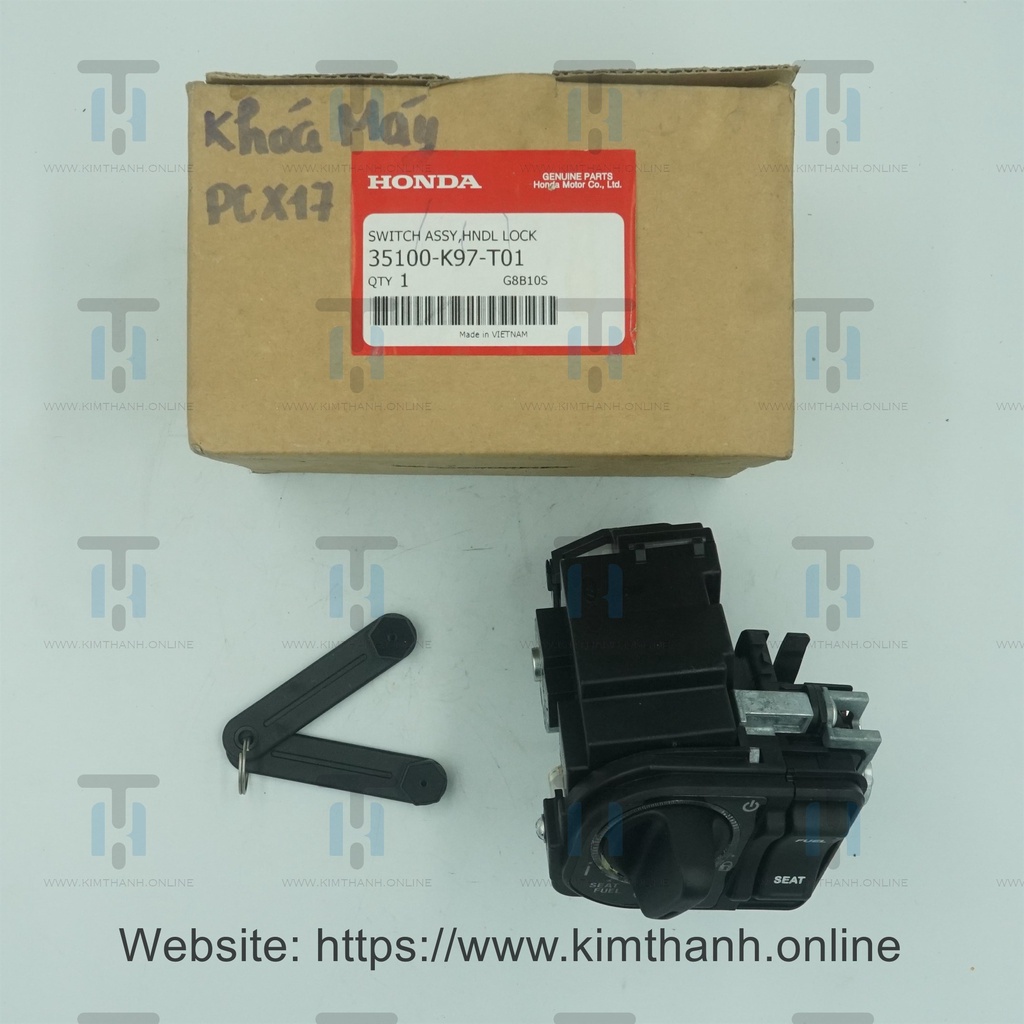Khóa máy Smartkey PCX 2017 Honda VN _ 35100K97T01