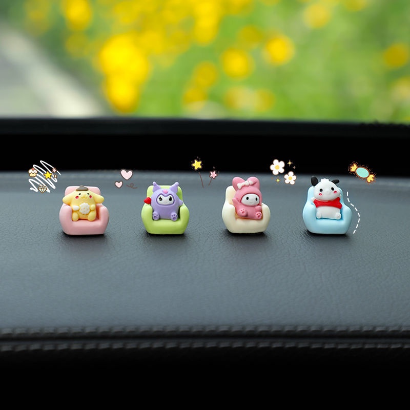 Búp Bê Hoạt Hình mini Dễ Thương Dùng Để Trang Trí Nội Thất Xe Hơi