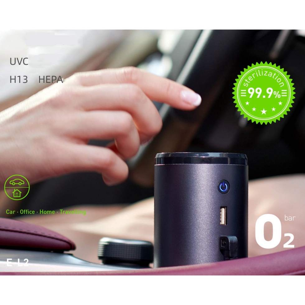 Máy Lọc Không Khí Ôtô ion Âm Khử Mùi Hôi Và Diệt Khuẩn Iàm Sạch Không Khí Giành Cho Xe Hơi | BigBuy360 - bigbuy360.vn