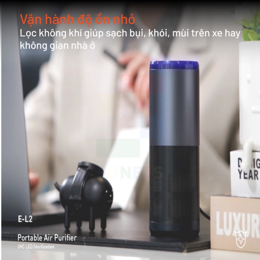 Máy Lọc Không Khí Ôtô ion Âm Khử Mùi Hôi Và Diệt Khuẩn Iàm Sạch Không Khí Giành Cho Xe Hơi | BigBuy360 - bigbuy360.vn