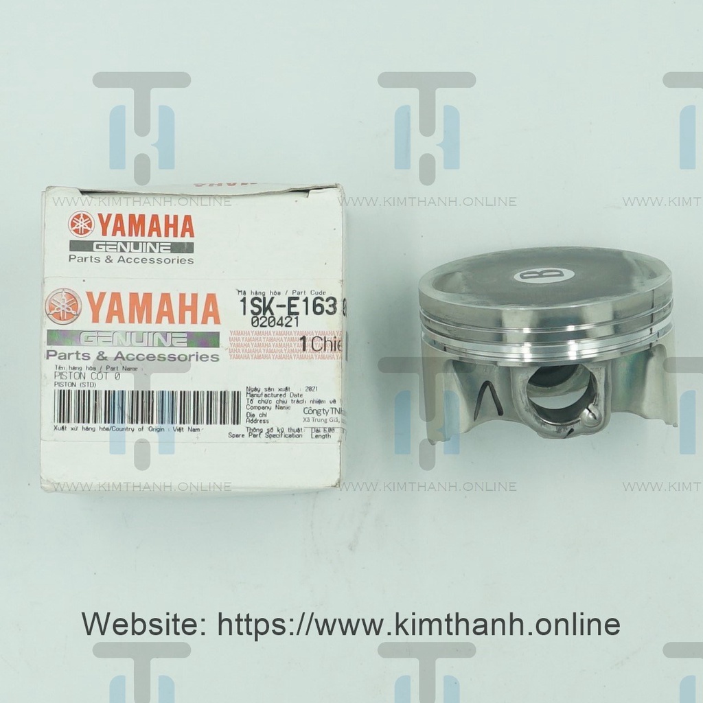 Piston STD Luvias Yamaha _ 1SKE16310000, 33S-E1631-0300