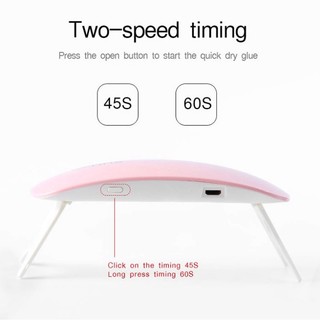 Máy hơ Gel, đèn UV led SUN mini 6W