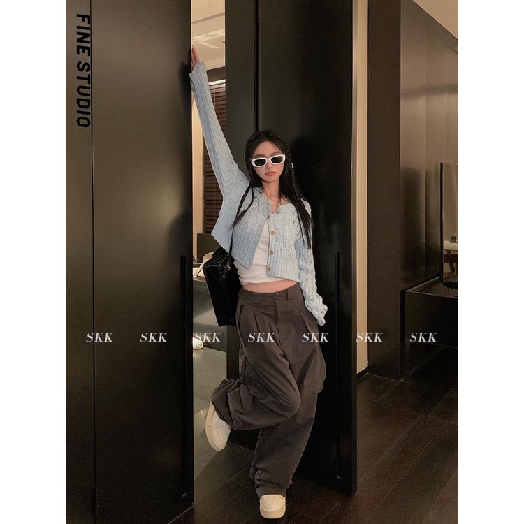 Áo Khoác Len Cardigan Phong Cách Mới Mùa Xuân 2023