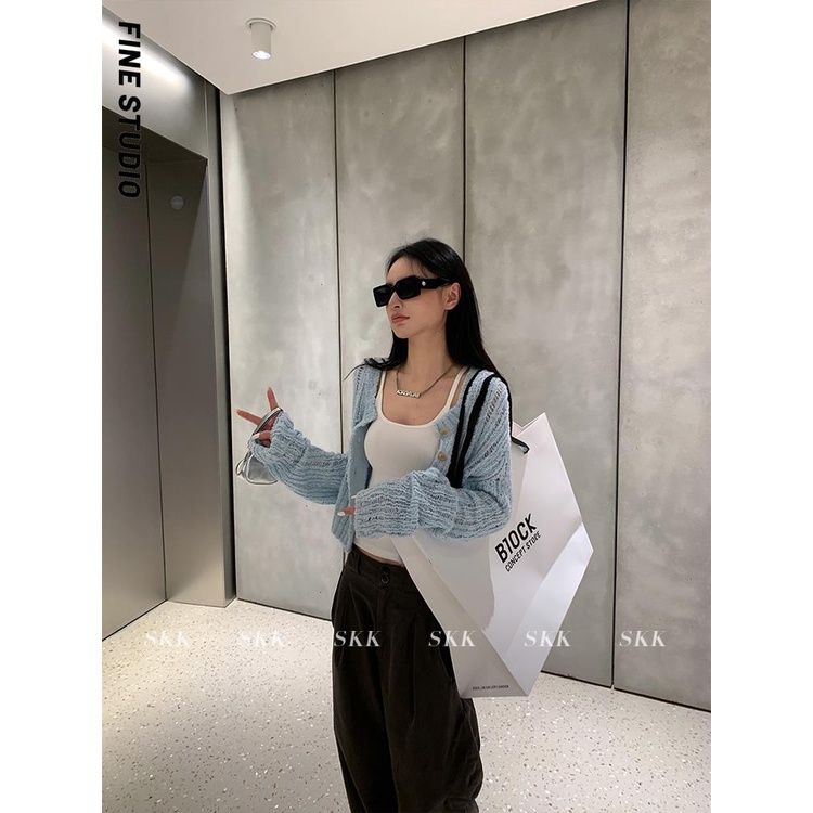 Áo Khoác Len Cardigan Phong Cách Mới Mùa Xuân 2023