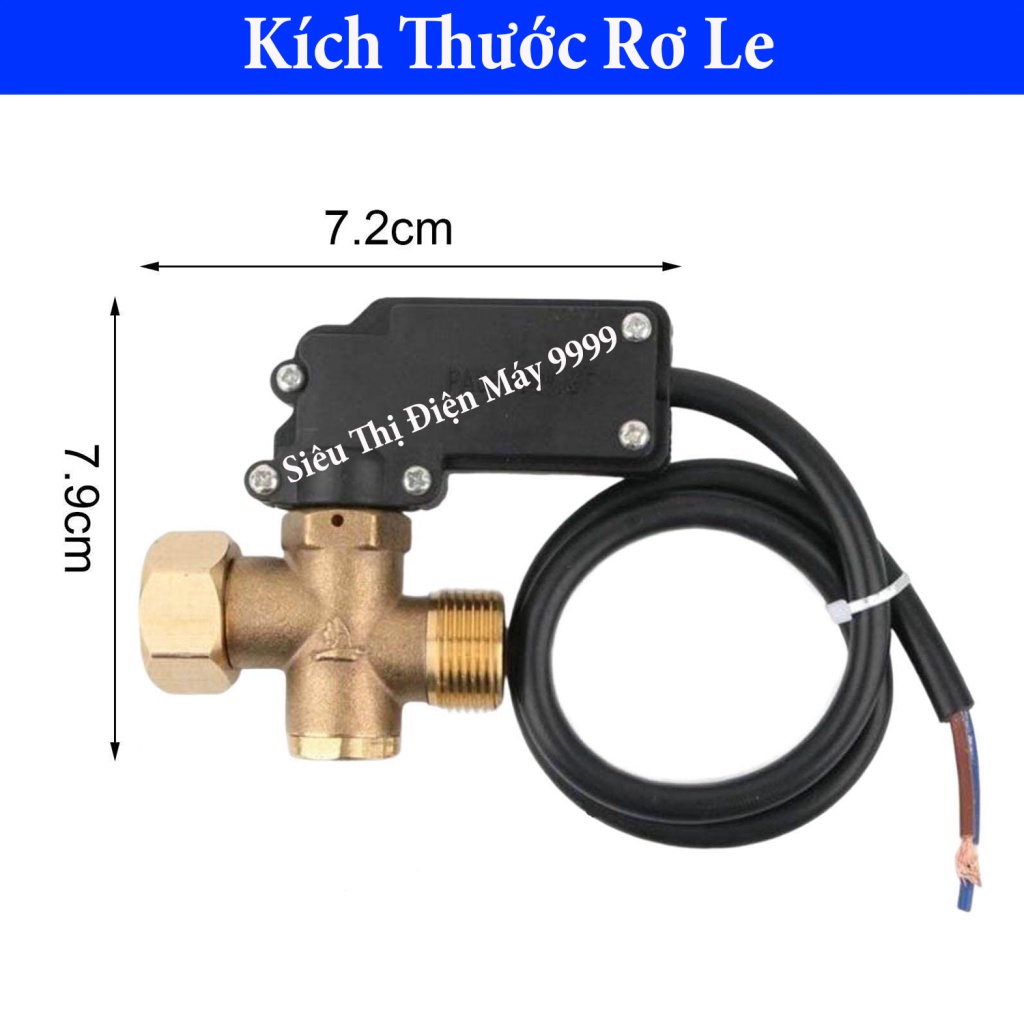 Rơ le tự ngắt máy rửa xe cao áp, máy rửa xe mô tơ dây đai Curoa