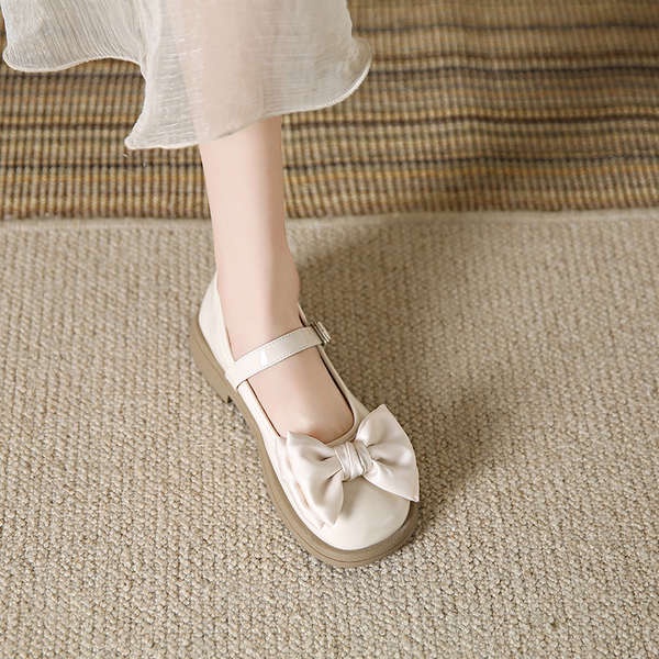 Giày Da lolita Thời Trang Mùa Hè 2023 Phong Cách Nhật Bản Cho Nữ
