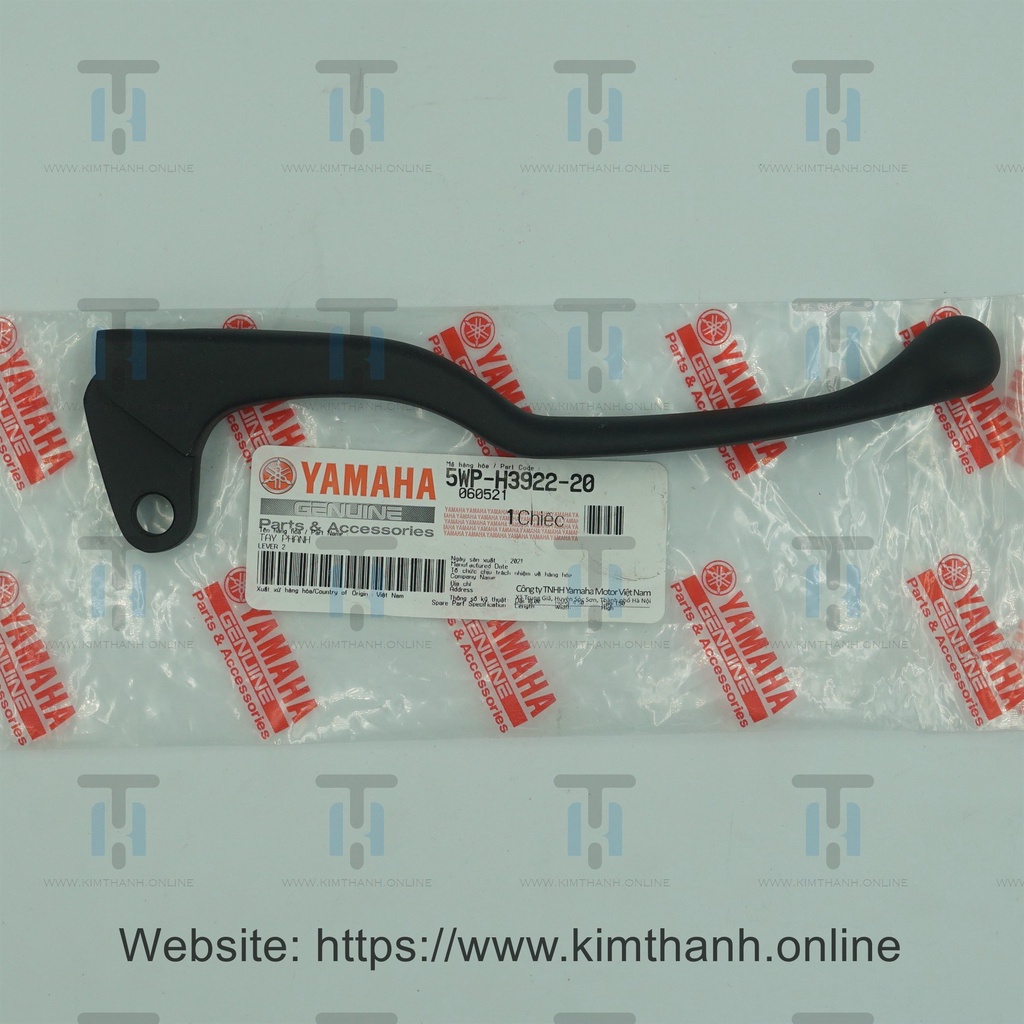 Tay thắng đùm đen mờ R  Taurus Yamaha VN _ 5WPH39222000