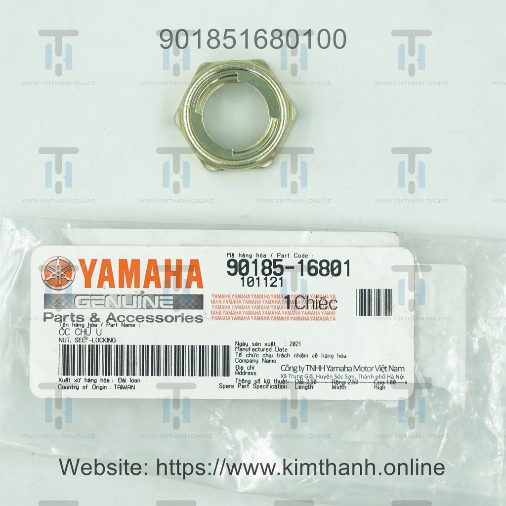 Tán đùm Grande Yamaha VN _ 901851680100, 901851002200