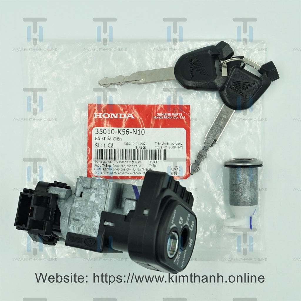 Khóa máy - có khóa yên Winner 2016 Honda VN _ 35010K56N10