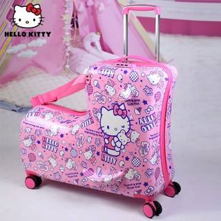 vali hello kitty chính hãng (cho bé ngồi) du lịch size 20 , size 24