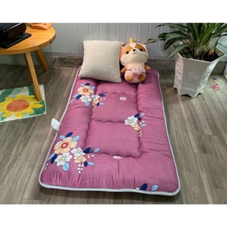 Nệm cho bé đi học, nệm em bé, nệm học sinh, Đệm em bé chất vải cotton dày 5cm họa tiết đẹp ( thương hiệu TAKARA)