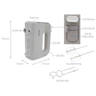 que đánh trứng Philip HR3705