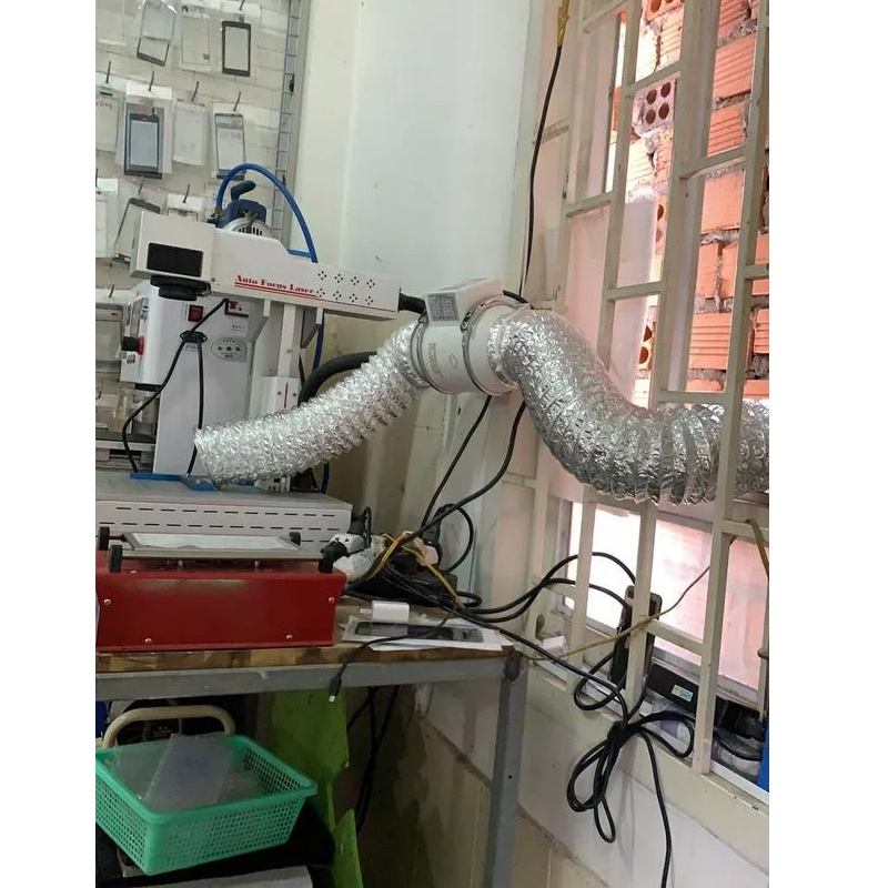 Quạt hút thông gió đường ống tròn Silent Phi 75mm-200mm cực mạnh