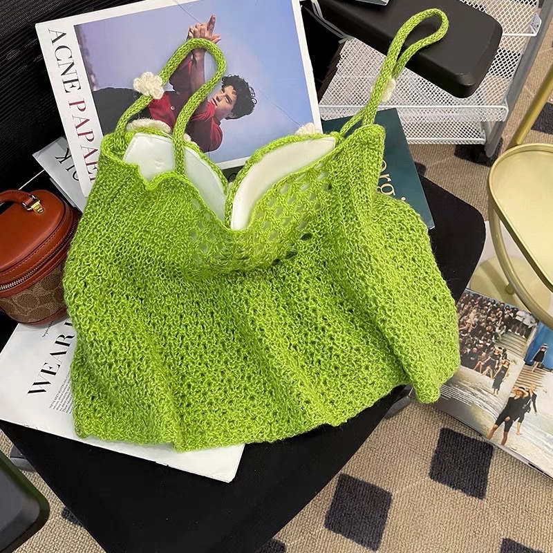 ÁO LEN 2 DÂY ĐÍNH HOA Cực Xinh, Chuẩn Hàng Quảng Châu Loại 1 , Có Kèm Mod Ngực, Hình Thật Shop ChụpThương Thương Shop