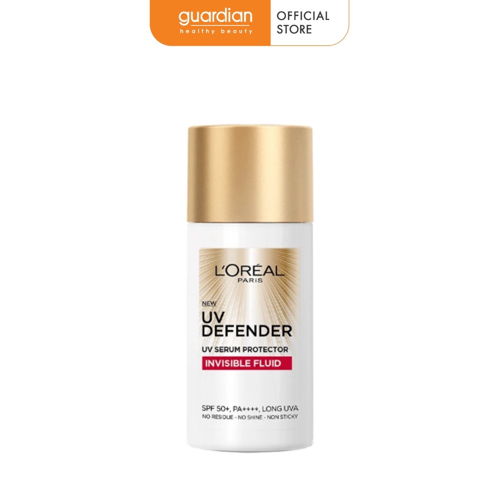 Kem Chống Nắng L'Oreal Mỏng Nhẹ Bảo Vệ Tối Đa UV Defender Invisible Fluid SPF50+ PA++++ 50ml