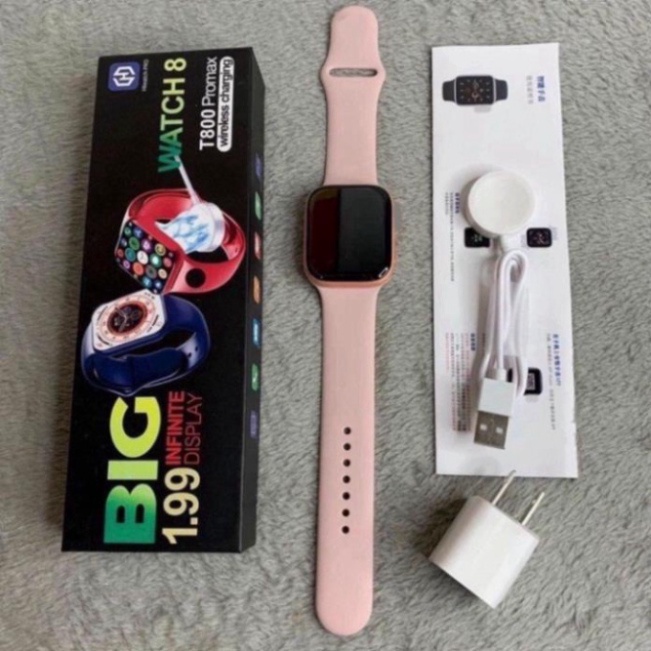 Đồng Hồ Thông Minh Thế Hệ Mới T800 Promax Chống Nước Nghe Gọi Kết Nối Điện Thoại Nhận Thông Báo - có Bảo Hành đầy đủ | BigBuy360 - bigbuy360.vn