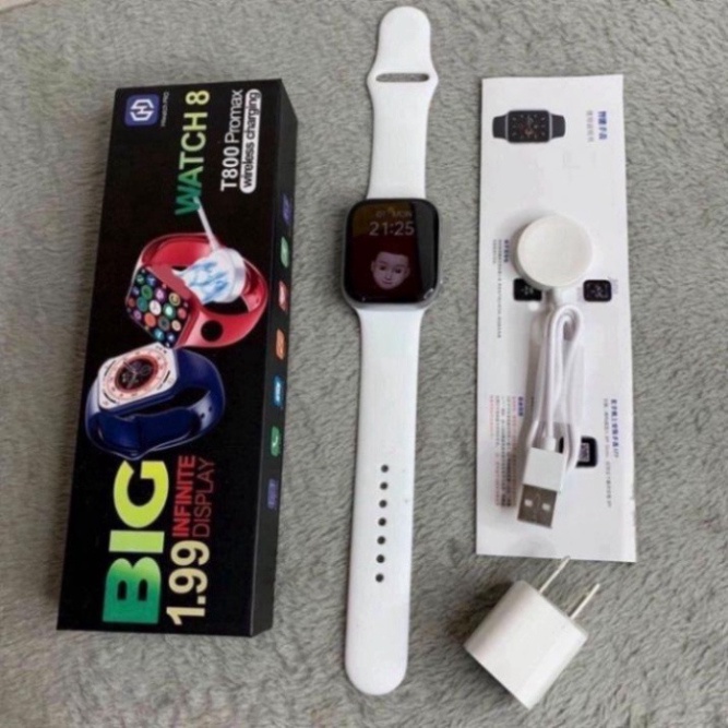 Đồng Hồ Thông Minh Thế Hệ Mới T800 Promax Chống Nước Nghe Gọi Kết Nối Điện Thoại Nhận Thông Báo - có Bảo Hành đầy đủ | BigBuy360 - bigbuy360.vn