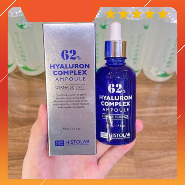 Tinh chất Cấp ẩm sâu HISTOLAB 62 hyaluron complex ampoule