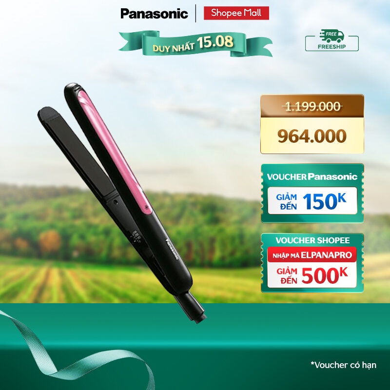 [Mã ELPANAPRO Giảm 15% tối đa 500K] Máy Tạo Kiểu Tóc Panasonic EH-HV21-K645 (Đen) - Hàng Chính Hãng