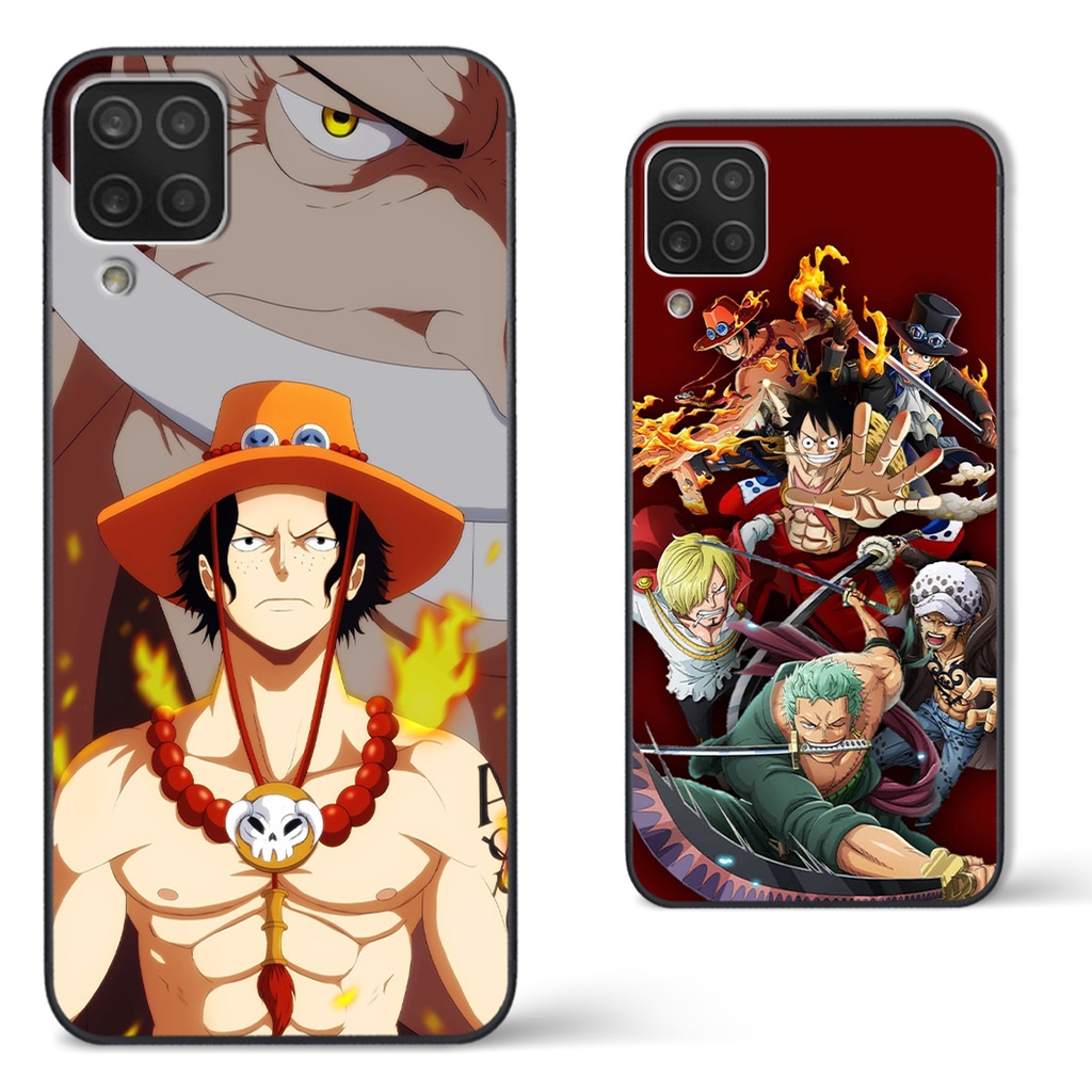 Ốp Samsung A12 / M12 in hình lu.ffy one.piece bao đẹp bao ngầu