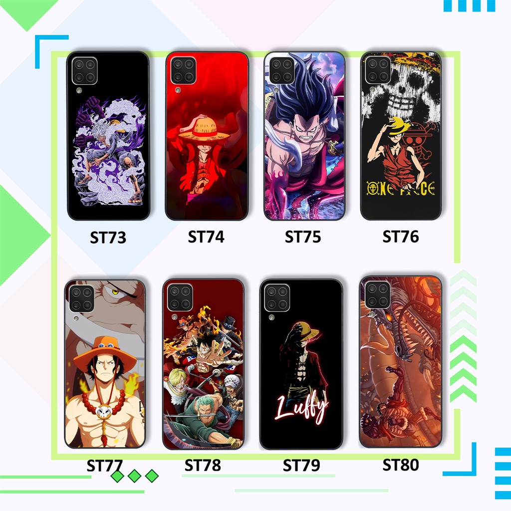Ốp Samsung A12 / M12 in hình lu.ffy one.piece bao đẹp bao ngầu