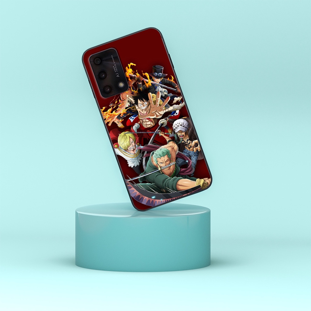 Ốp Oppo A74 / A94 / A95 in hình lu.ffy one.piece bao đẹp bao ngầu