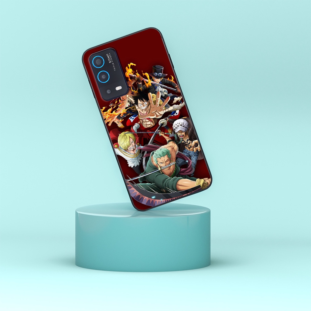 Ốp Oppo A54 / A55 in hình lu.ffy one.piece bao đẹp bao ngầu