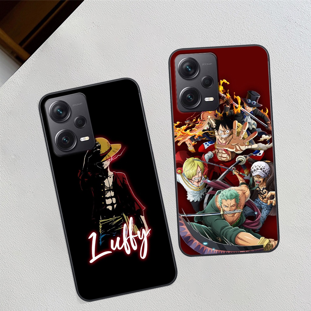 Ốp Xiaomi Redmi Note 12/Note 12 5G/Note 12S/Note 12 Pro 4G/5G in hình lu.ffy one.piece bao đẹp bao ngầu