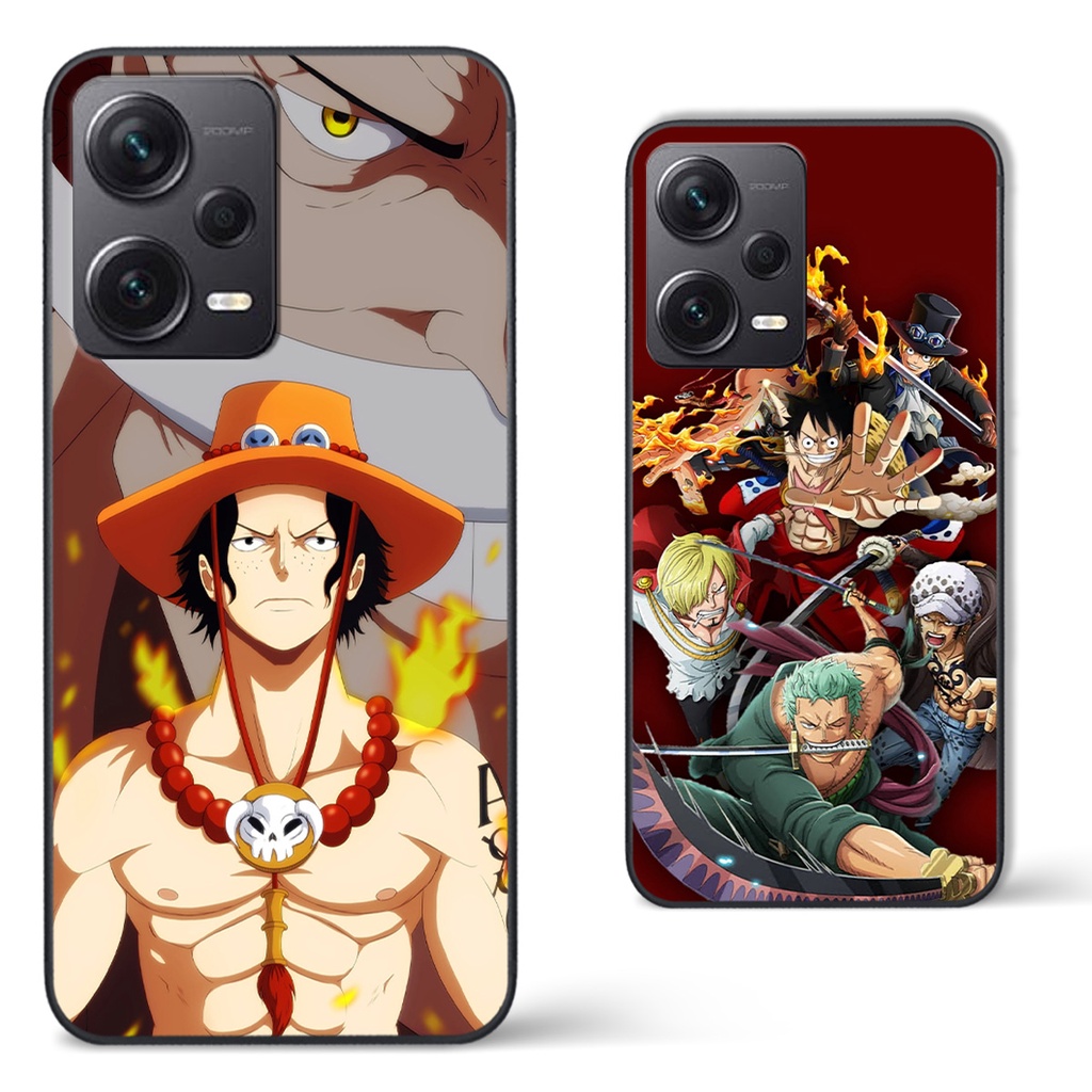 Ốp Xiaomi Redmi Note 12/Note 12 5G/Note 12S/Note 12 Pro 4G/5G in hình lu.ffy one.piece bao đẹp bao ngầu