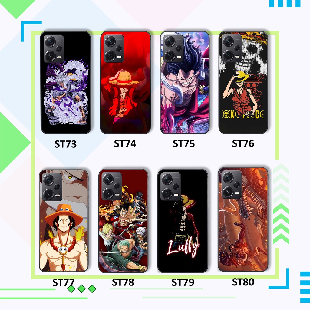 Ốp Xiaomi Redmi Note 12/Note 12 5G/Note 12S/Note 12 Pro 4G/5G in hình lu.ffy one.piece bao đẹp bao ngầu