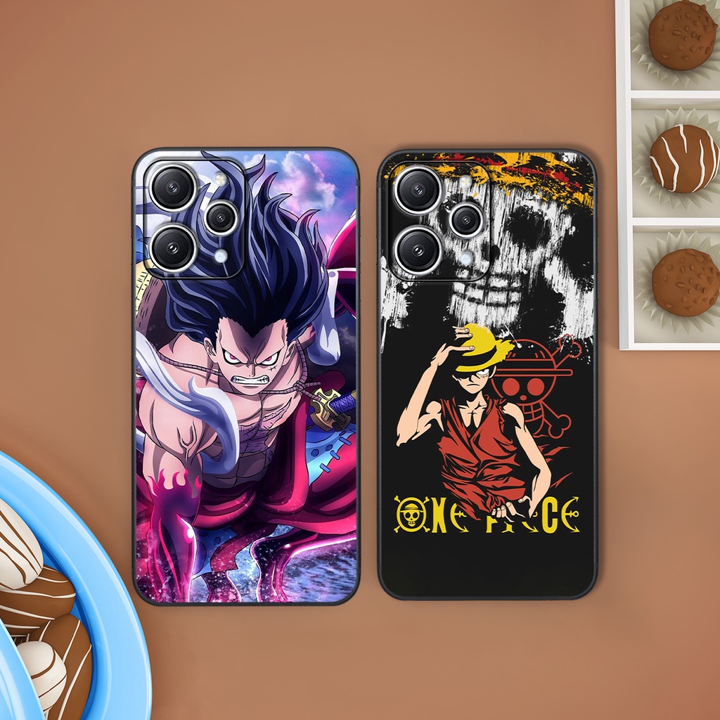 Ốp Xiaomi Redmi 12 in hình lu.ffy one.piece bao đẹp bao ngầu