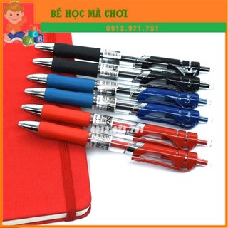 Bút bi mực nước ngòi 0.5mm đen / đỏ / xanh dương - loại sang xịn đẹp