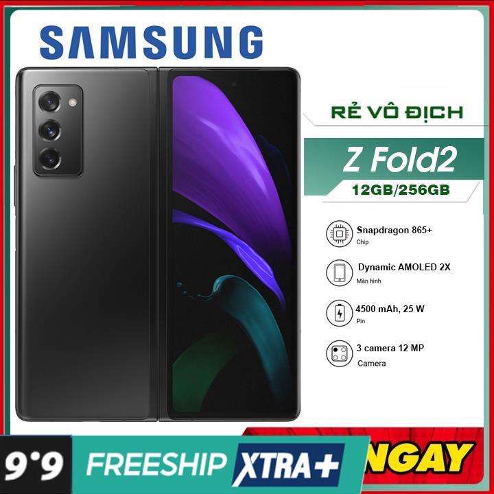 Điện thoại Samsung Galaxy Z Fold2 5G chính hãng 12GB/256GB  Máy chính hãng fullbox nguyên seal bảo hành 12 tháng