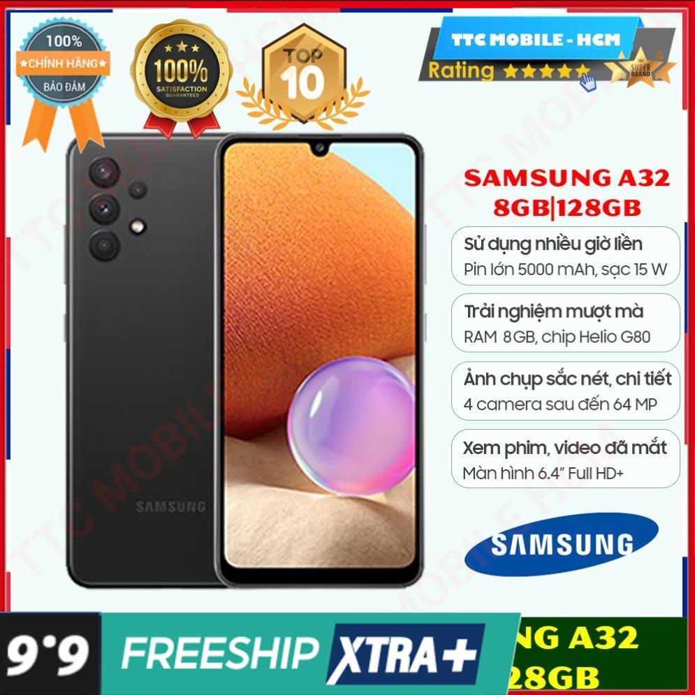 Điện thoại Samsung Galaxy A32 8GB/128GB NGUYÊN SEAL Chính hãng $$