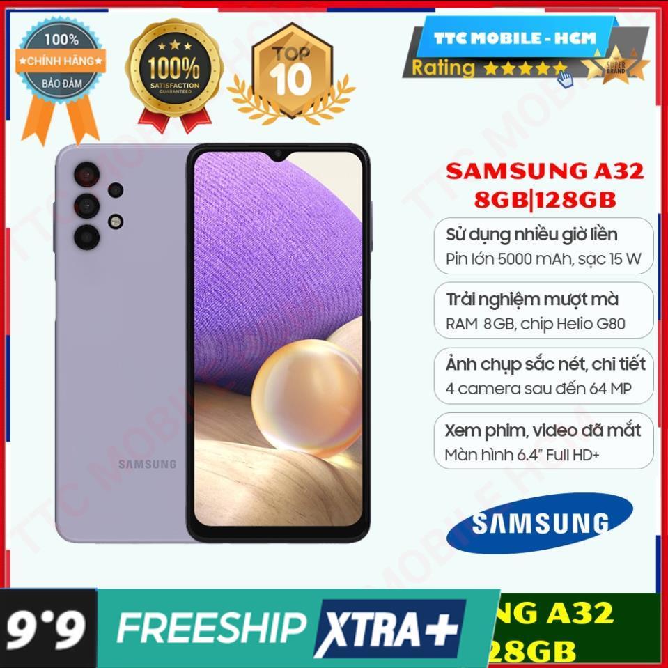 Điện thoại Samsung Galaxy A32 8GB/128GB NGUYÊN SEAL Chính hãng $$