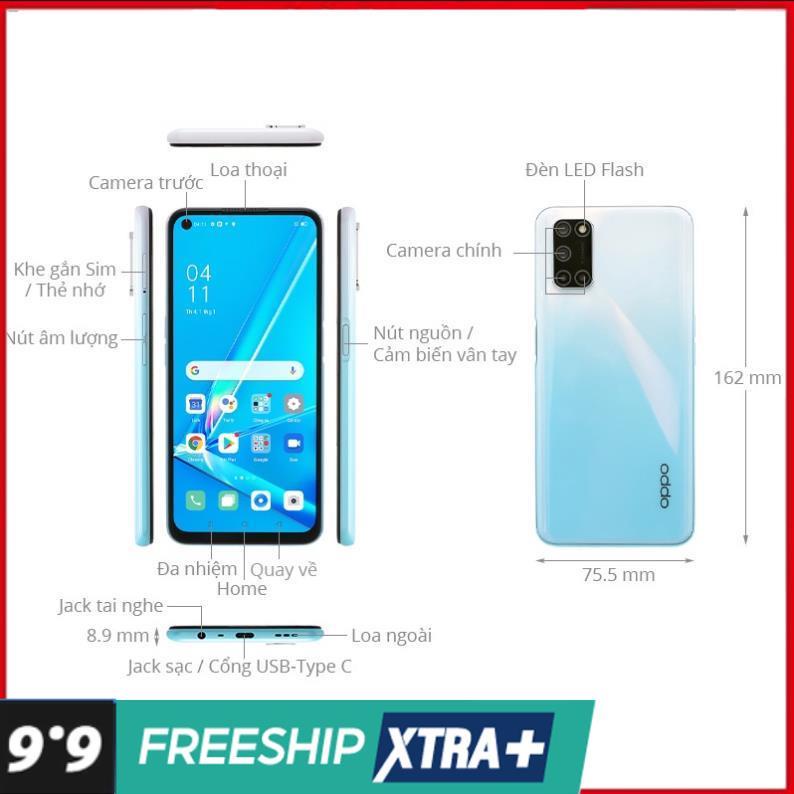 Điện thoại OPPO A92 chính hãng 8GB/128GB  Máy chính hãng fullbox nguyên seal bảo hành 12 tháng
