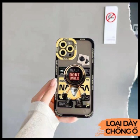 Ốp lưng iphone ✨DECASE's ✨NASA cạnh vuông 6/6plus/6s/6splus/7/7plus/8/8plus/x/xr/xs/11/12/13/pro/max/plus/promax