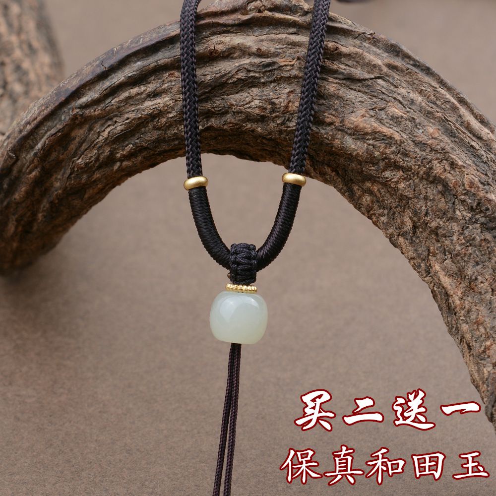 Dây Chuyền Mặt Đá Ngọc Bích 8.9