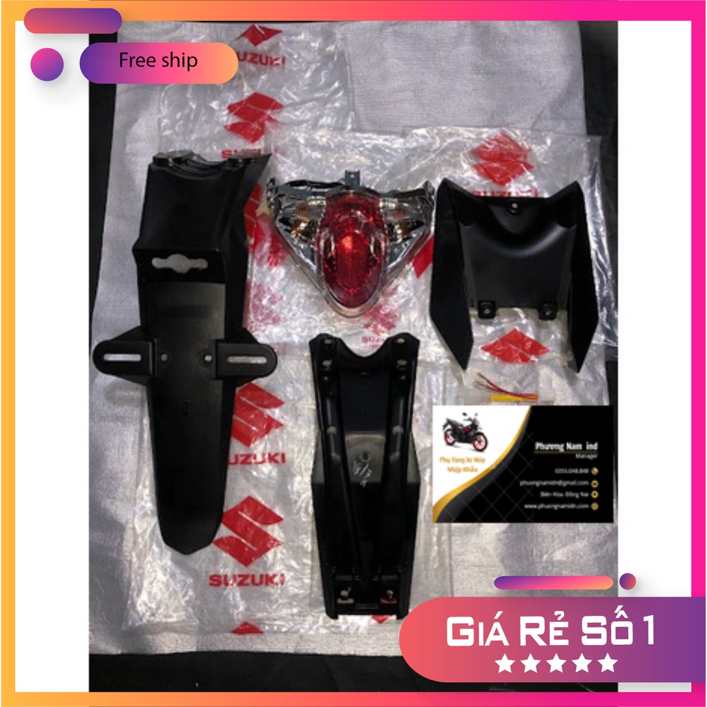 Bộ dè đèn sau Satria FI gắn cho Satria FI, Raider FI chính hãng