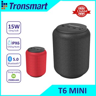  Loa Tronsmart Element T6 MINI Loa Bluetooth 5.0 ngoài trời chống thấm nước IPX6 Công suất 15W - BẢO HÀNH 12 THÁNG 