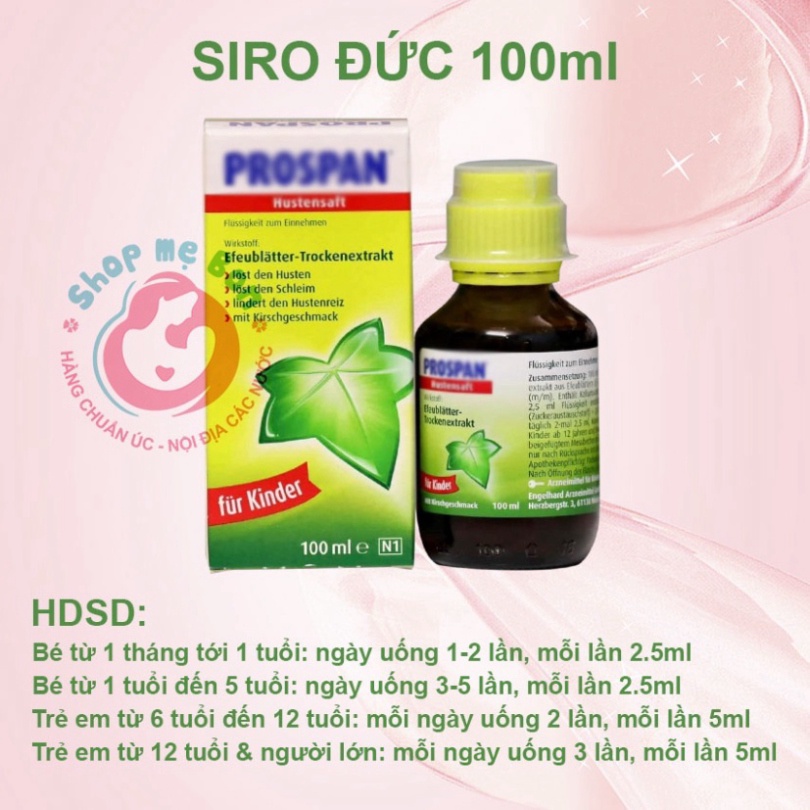 Siro thảo dược 100ml