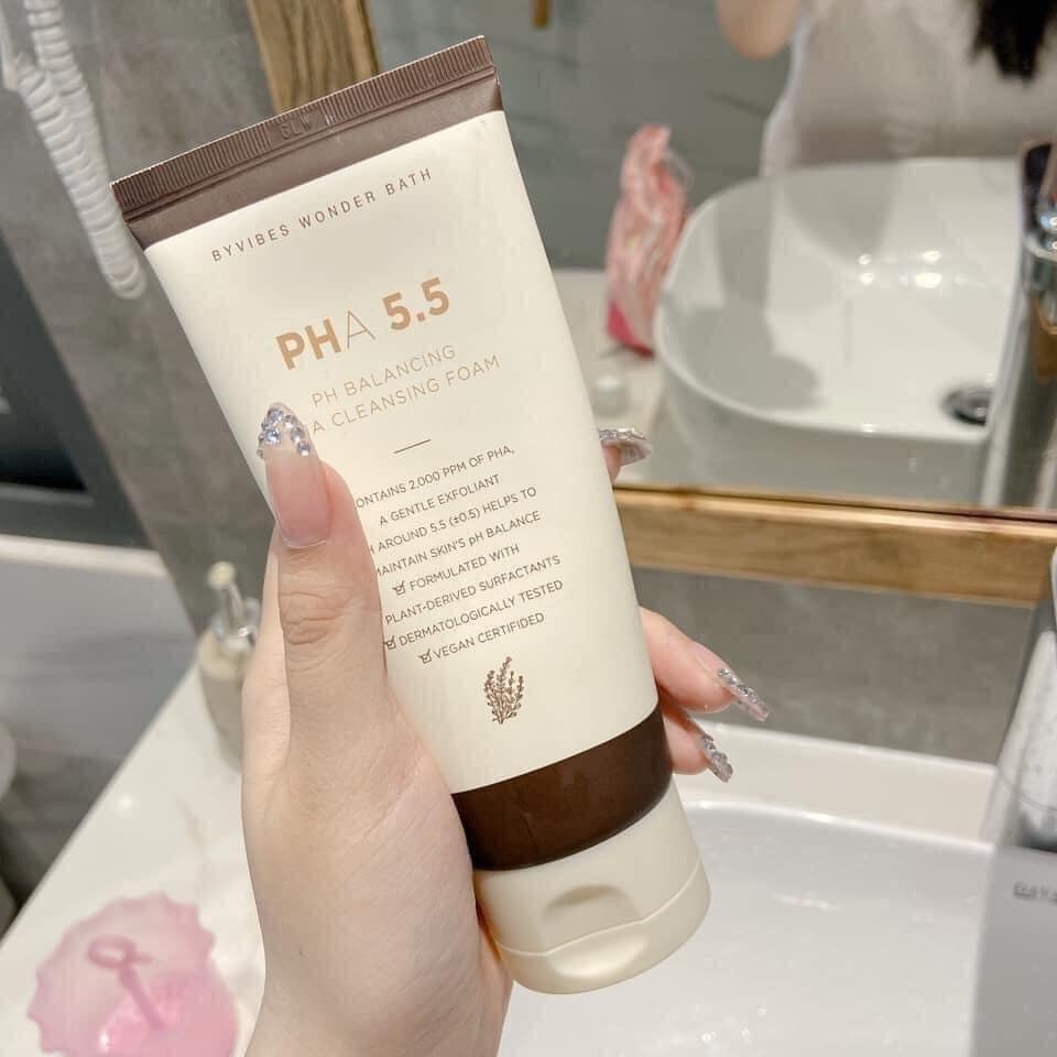 Sữa Rửa Mặt Wonder Bath PH Balancing PHA Cleansing Foam 130ml Dịu Nhẹ Phù Hợp Ngay Cả Da Nhạy Cảm | BigBuy360 - bigbuy360.vn