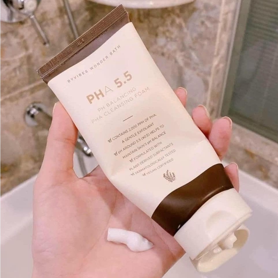 Sữa Rửa Mặt Wonder Bath PH Balancing PHA Cleansing Foam 130ml Dịu Nhẹ Phù Hợp Ngay Cả Da Nhạy Cảm | BigBuy360 - bigbuy360.vn