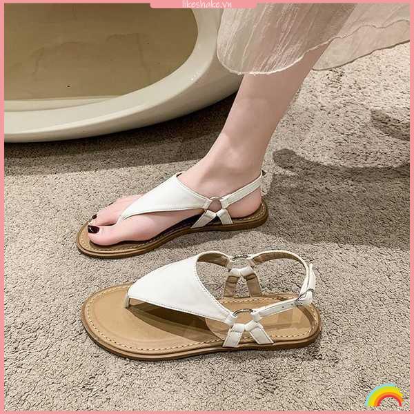 Dép Xăng Đan Đế Bằng Thiết Kế Trẻ Trung Hợp Thời Trang Cho Bạn