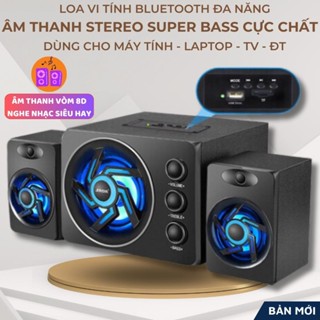 Loa Vi Tính Bluetooth Gaming SADA D-209 Super Bass Phiên bản nâng cấp của 2GOOD Dùng Cho Máy Tính PC Laptop Điện Thoại
