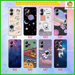 Ốp lưng Realme C33 4G / Realme 10 4G dẻo đen, ốp tráng gương in hình phi hanh gia, vũ trụ nhiều mẫu đẹp, độc đáo