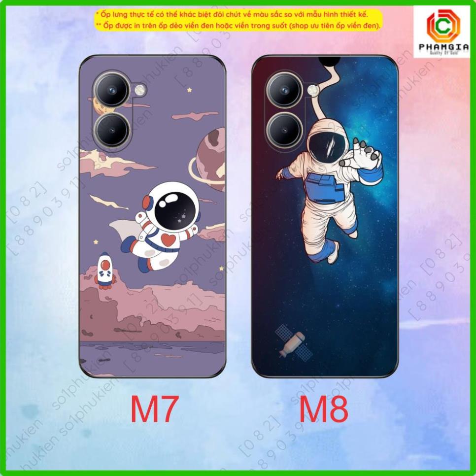 Ốp lưng Realme C33 4G / Realme 10 4G dẻo đen bảo vệ cam in hình phi hanh gia, vũ trụ nhiều mẫu đẹp, độc đáo