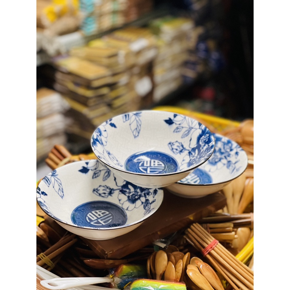 Giá sỉ combo Tô số 8 inch  loe hoa