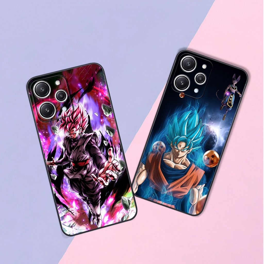 Ốp Xiaomi Redmi 12 in hình dragon.ball siêu xay da siêu đẹp
